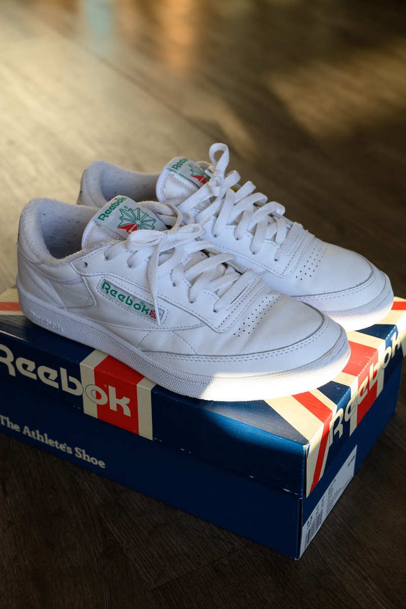 reebok club C85 初期 Reebok Club C 85 White Glen Green 35th anniversary FX3874 sz