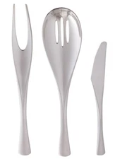 Yamazaki Merge Duo 3piece Serving Set 18/8 Stainless Steel