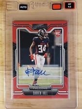 2021 Panini Playbook Darren Hall Autograph #178 RC Auto - Taby Card™ MINT 9.5