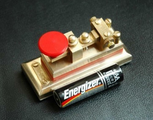 Mini BHC BirdyKey Z73 Plus Amateurfunk Morse Telegraph CW kleiner Schlüsselschlüsselschlüssel - Bild 6 von 6
