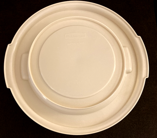 Rubbermaid CAKE SAVER Carrier Container #0093 Almond Bottom-Vintage - Rare Size - Picture 4 of 8