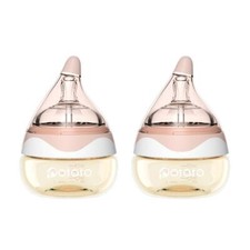 Baby Bottles for Newborn Baby PPSU Anti Colic Infant Bottles Wide Neck Breast...