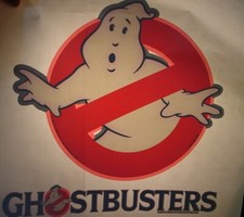 GHOSTBUSTERS VINTAGE 1970's AMERICANA MOVIE IRON ON TRANSFER -NICE, B-12