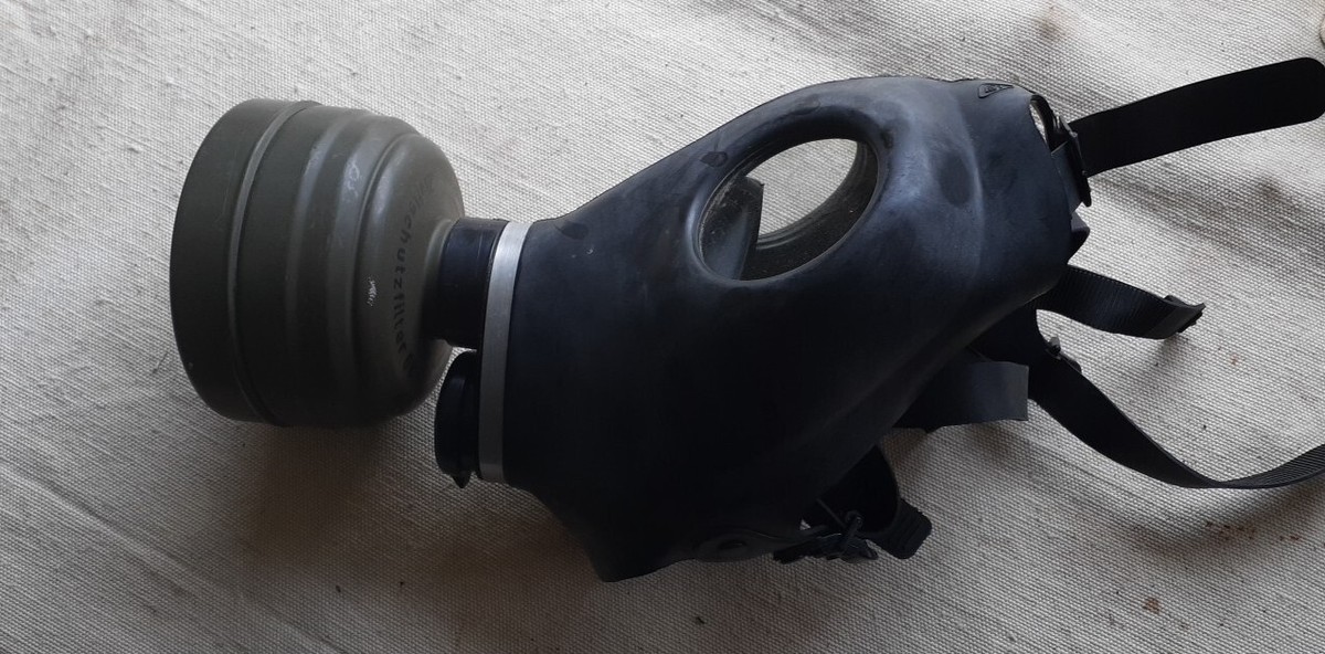 個人装備 ww2 Deutsche Gasmaske Old New WWII WW2 German