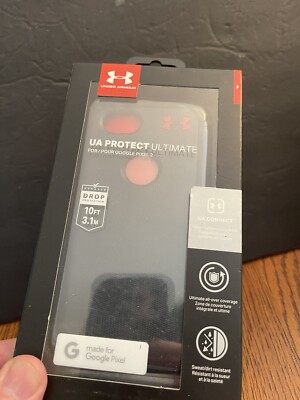 For Google Pixel UA Protection Protect Ultimate Black Red New