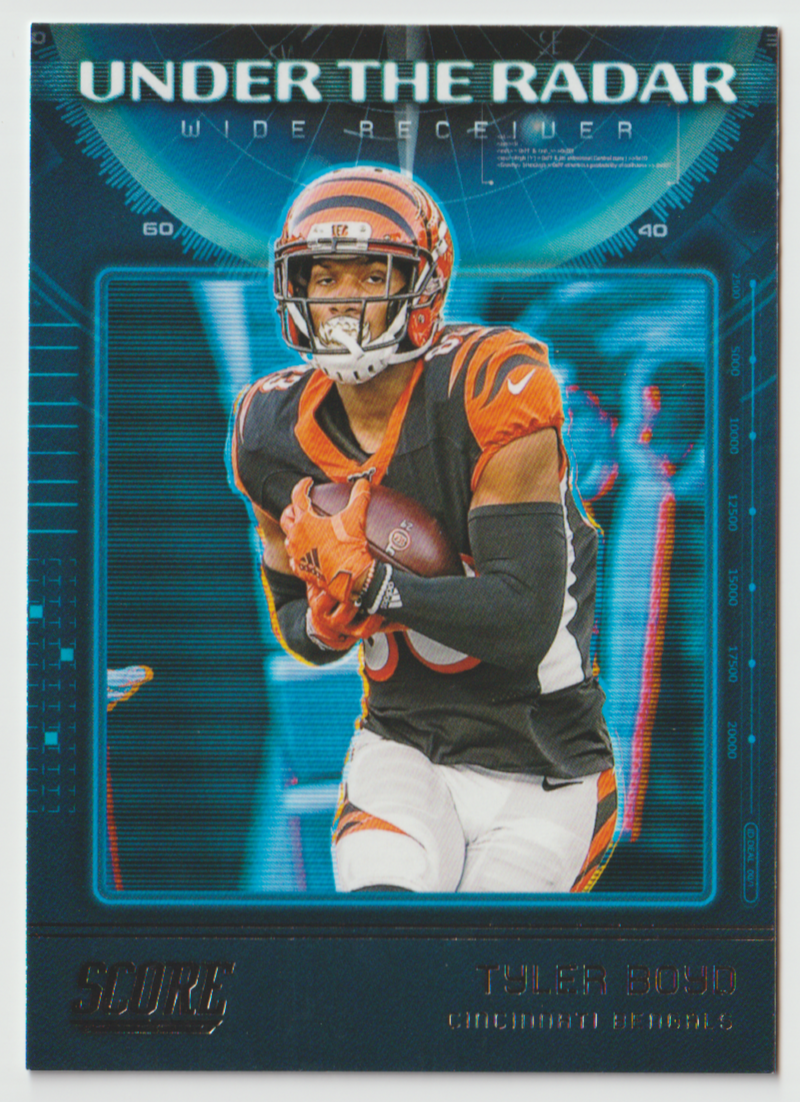 2020 Score Football Under the Radar #16 Tyler Boyd - Cincinnati