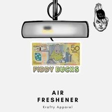 Big Lez Fiddy Bucks Funny Car Air Freshener - Scent Melon Funny car, 4x4