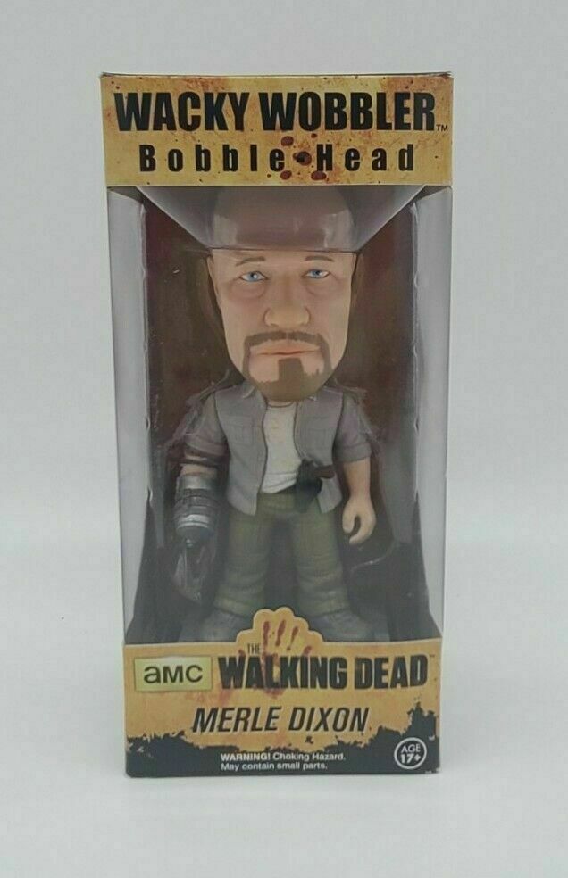 FUNKO WALKING DEAD MERLE DIXON WACKY WOBBLER BOBBLEHEAD