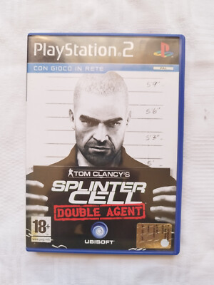 PS2 PLAYSTATION 2 TOM CLANCY'S SPLINTER CELL DOUBLE AGENT ITA