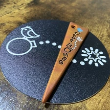 DROP BOMBS!  Hand Made Custom Copper Golf Divot Pitch Repair Tool!