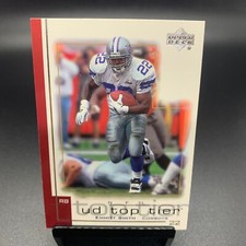 2001 Upper Deck Top Tier Football #47 Emmitt Smith Dallas Cowboys
