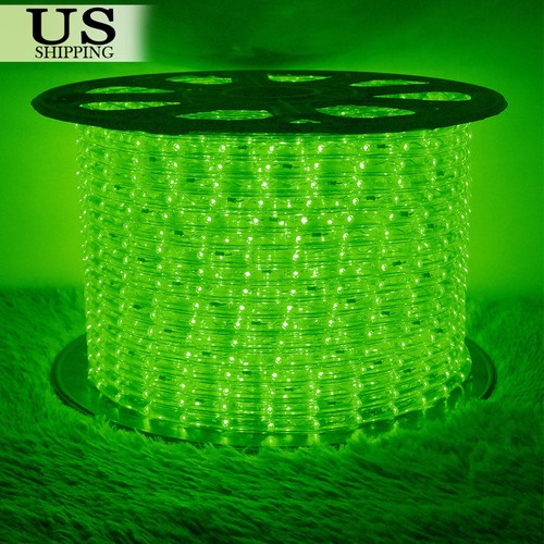 LED Rope Light 110V Garden Indoor Outdoor String Lighting Tube 50/150/100/300 ft - Bild 23 von 26