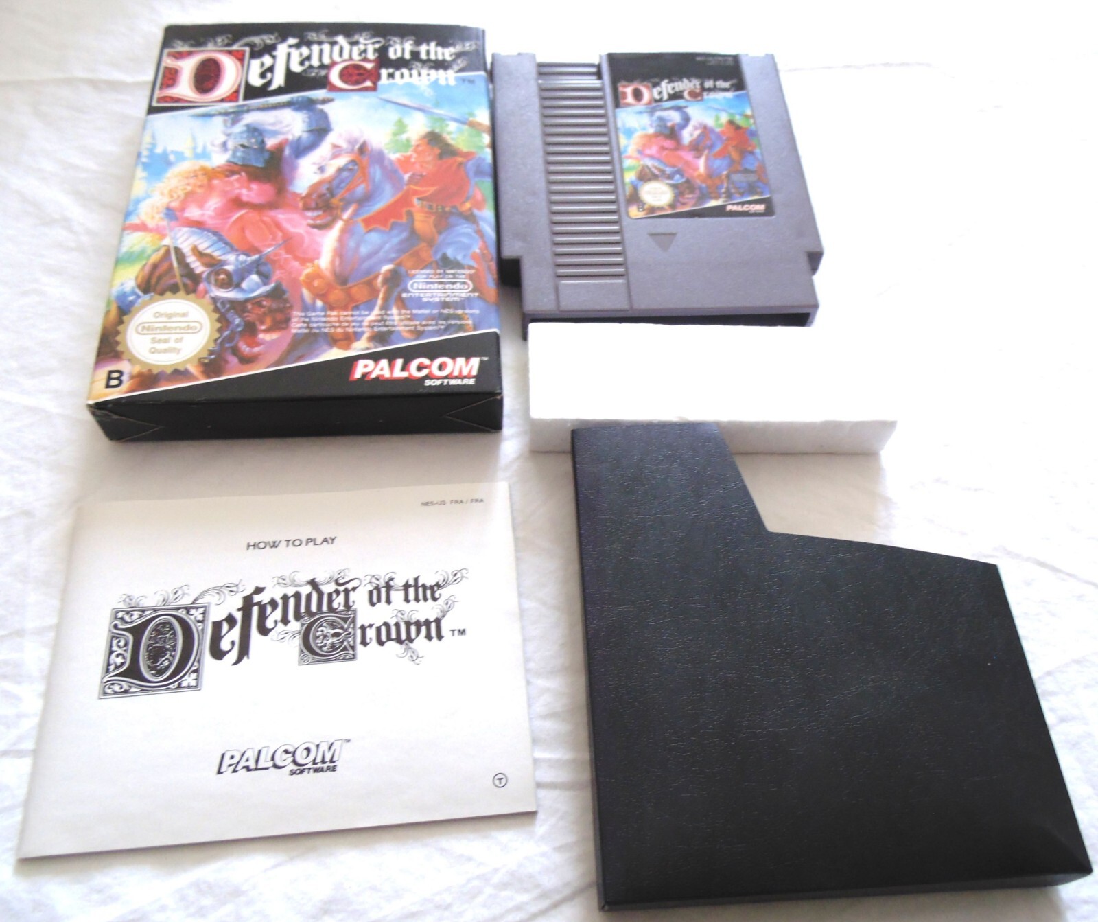 defender of the crown authentique version originale nintendo nes fra