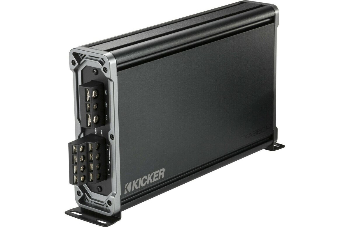 Kicker 46CXA360.4T 720 Watt Max Amplifier Class AB 360W Rms Full