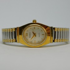 Armitron 25/5394-5 Two Tone Quartz Analog Women's Watch Sz. 5 1/2" New Battery