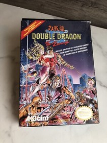 Double Dragon 2: The Revenge Nintendo NES completo CIB testato autentico!