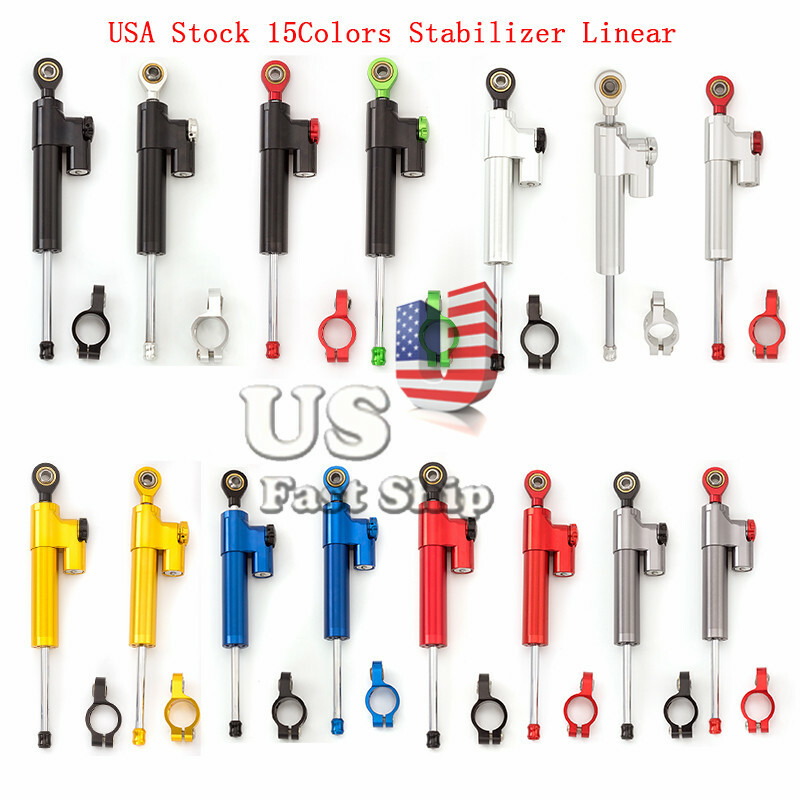 FXCNC CNC Steering Damper Motorcycle Stabilizer Linear Reversed