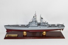 USS Mississippi CGN-40 Model, 24-Inch, Navy, Mahogany, Virginia Class