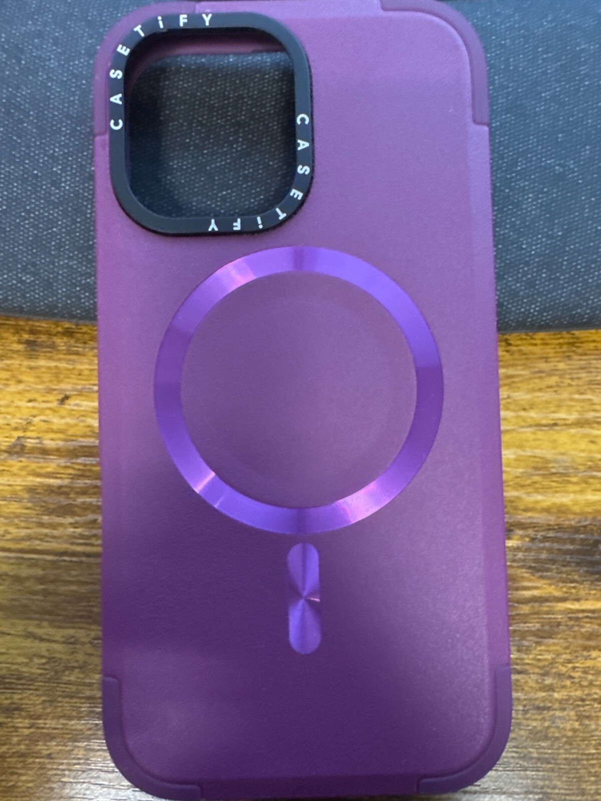 CASETiFY MagSafe Force Case for iPhone 16 in Mulberry VG  -image