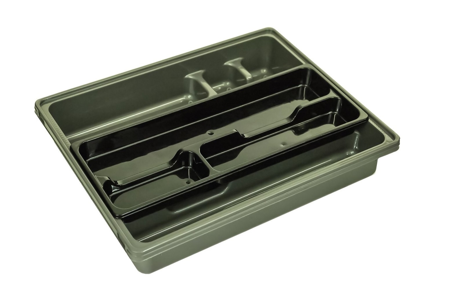 ADJUSTABLE EXPANDING PLASTIC DRAWER CUTLERY UTENSIL TRAY ORGANISER