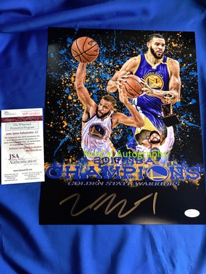 Golden State Warriors Javale McGee Signed Autograph 11x14 &hellip;
