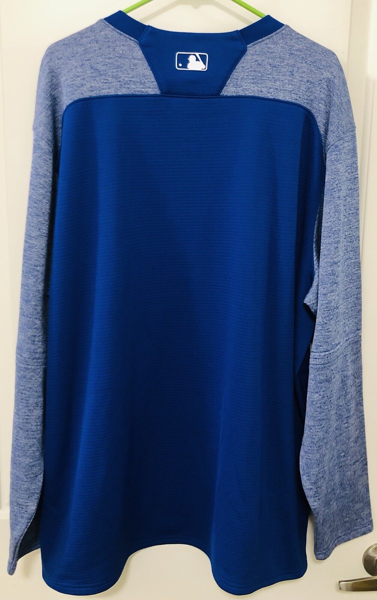 Pull de baseball authentique Majestic KC Royals cool