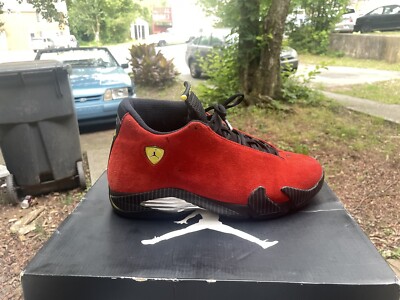 Size 10.5 - Jordan 14 Retro Ferrari 2014 | eBay