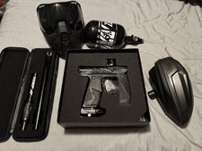 HK Army Paintball Marker Package w/ Hopper, Tank, Mask & Case