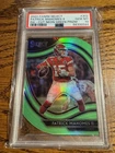 New ListingPatrick Mahomes 2020 Panini Select Neon Green Prizm PSA 10 Kansas City Chiefs