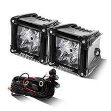 FA Series 3 Inch LED Pods Flood Beam 40W Offroad Cube Lights Flood Beam, Black