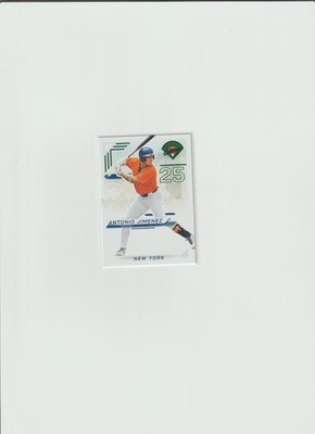 2025 Panini Prospect Edition - Antonio Jimenez #163 Green (RC)