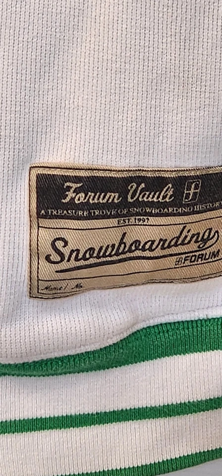 Sudadera con Capucha Forum Snowboard Cremallera Completa De Colección Para Hombres Pequeña Años 90 Y2K Patinador Foto 3 de 4