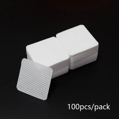 Lint Free Nail Wipes Nail Polish Remover Eyelash Extension Glue Cleaning Wipes A