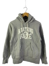 A BATHING APE  Champion Hoodie gray M