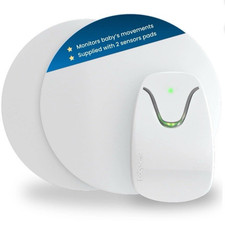 Babysense 7 Baby Sleep Breathing Movement Monitor Alarm White
