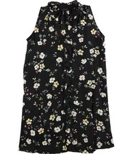 Rachel Roy Womens Roy Brit Ruffled Dress, blackcombo, XS