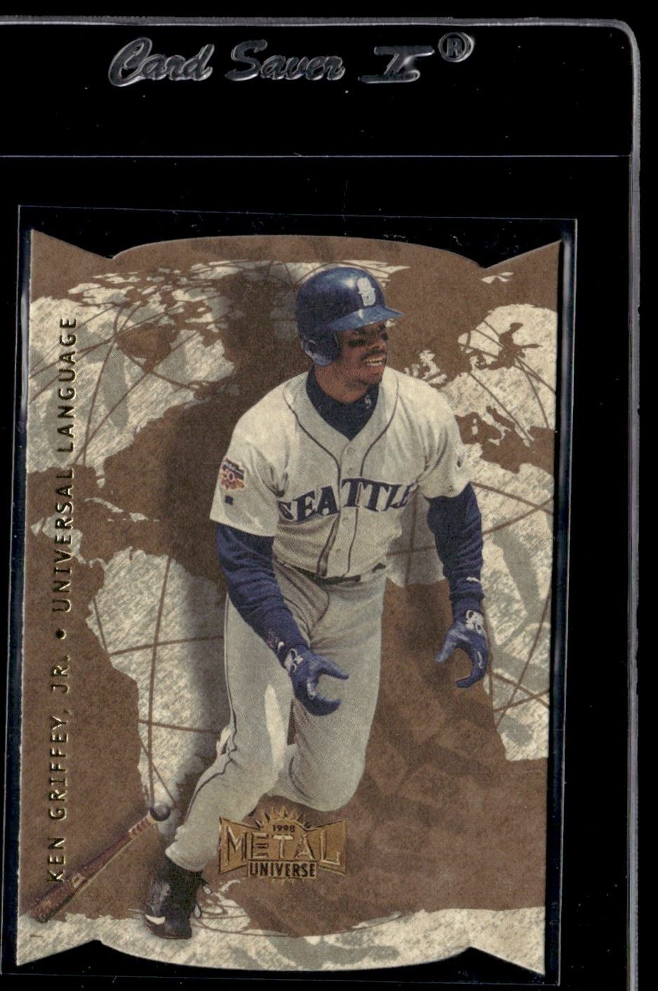 1998 Metal Universe Universal Language Ken Griffey Jr. Seattle Mariners #1