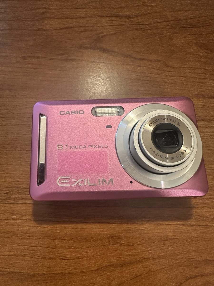 Casio Exilim EX-Z9 Digital Camera Pink PLEASE READ for parts or