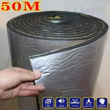 50M Under Bonnet Heat Resistant Acoustic Thermal Insulation Sound Deadening 10mm