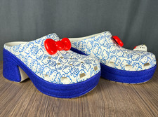 Crocs Siren Clog Hello Kitty 50th Anniversary Glitter Mens 12