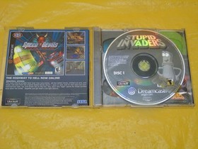 Stupid Invaders (Sega Dreamcast, 2001) Complete CIB w/Instructions