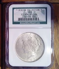 Binion Collection 1923 Peace Silver Dollar NGC (050)