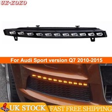For Audi Q7 4LB 2010-2015 Front Bumper LED DRL Turn Signal Blinker UK Right O/S