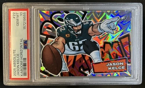 2025 Panini Absolute Jason Kelce Base (PSA 10)