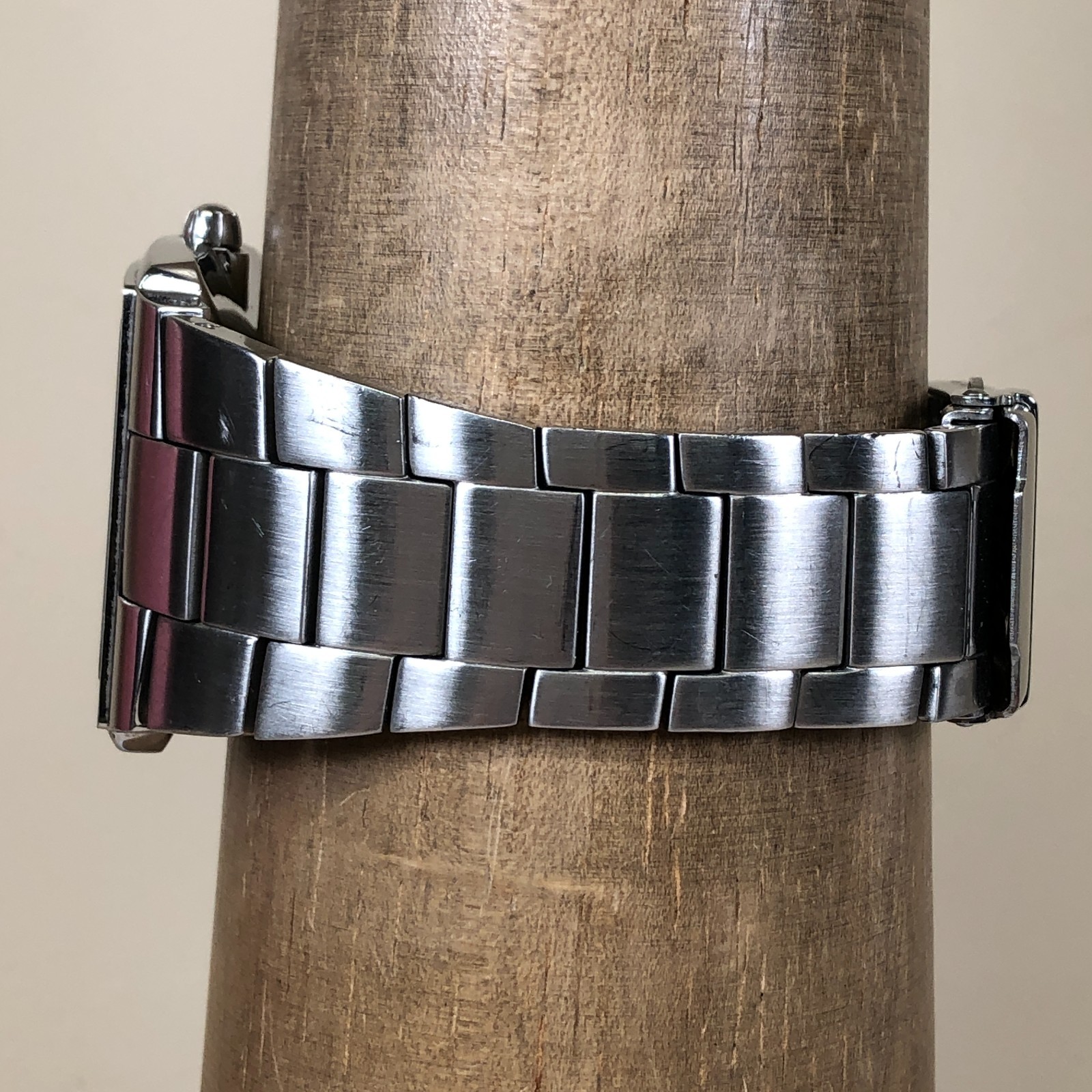 Freestyle Illusion Men Dress Rectangular Silver T… - image 5