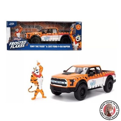 NEU JADA TOYS 1/24 Kellogg's Frosted Corn Tony the Tiger/Ford F-150 Raptor 2017