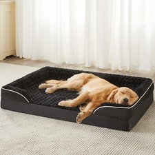 WNPETHOME Dog Beds for Large Sized Dogs, Washable Orthopedic Dog Couch Sofa B...