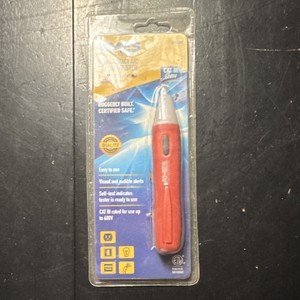 AMES Non-Contact AC Voltage Tester CAT III 600V 63919 Visual & Audible Alert