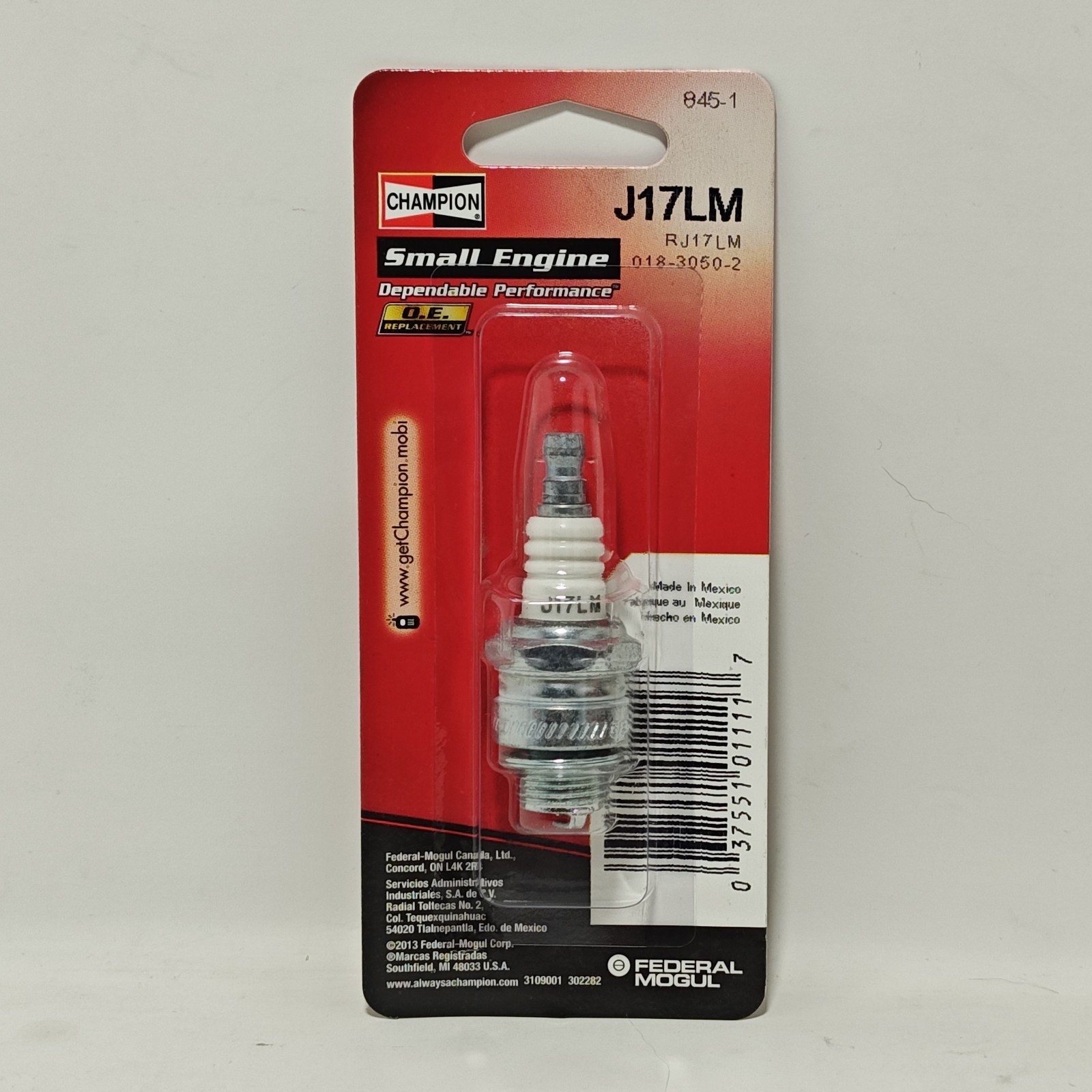CHAMPION J17LM / 845-1 Small Engine Spark Plug