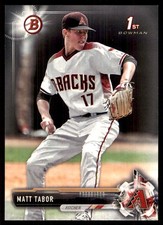 Matt Tabor 2017 Bowman Draft #BD-168 Diamondbacks MLB READ FREE SHIPPING